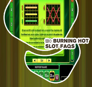 Burning hot free slot