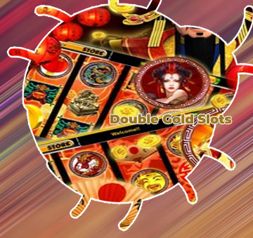 Double gold slot machine